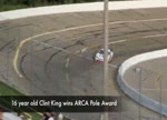 Clint King wins ARCA Pole