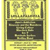 19910721 Lollapalooza Flyer