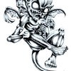 Trip S Tattoo Flash 3693