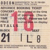 Front Of Zappa Ticket