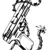 Trip S Tattoo Flash 3838