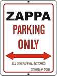 Zappa Parking Only