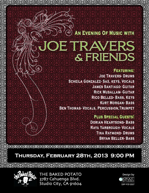 Joe Travers Flyer
