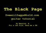 Black Page guitar tutorial - Part 1/13