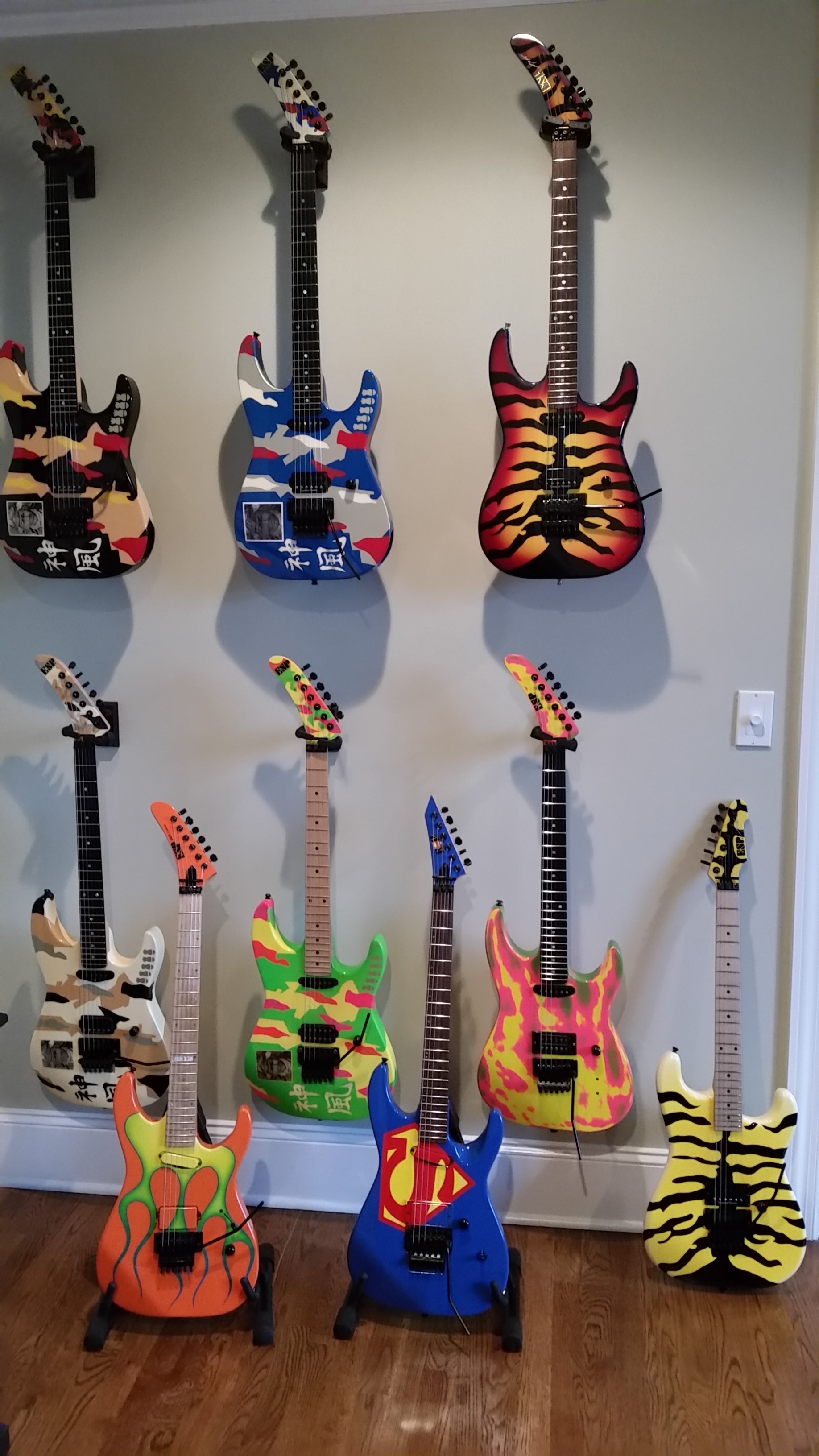 ESP Kamikaze IV for sale, Lynch guitar The ESP Guitar Company